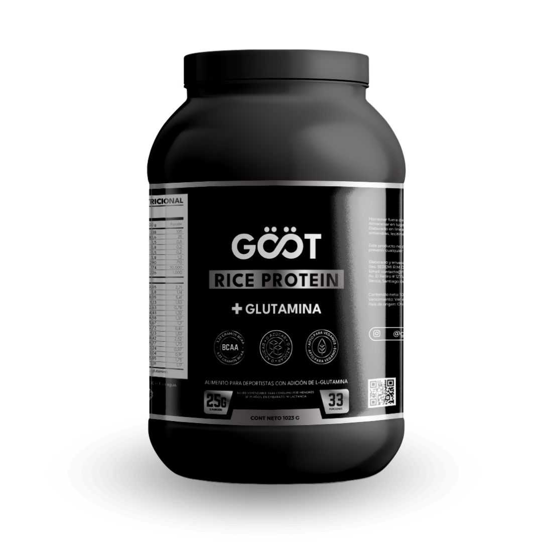 Rice Protein + Glutamina