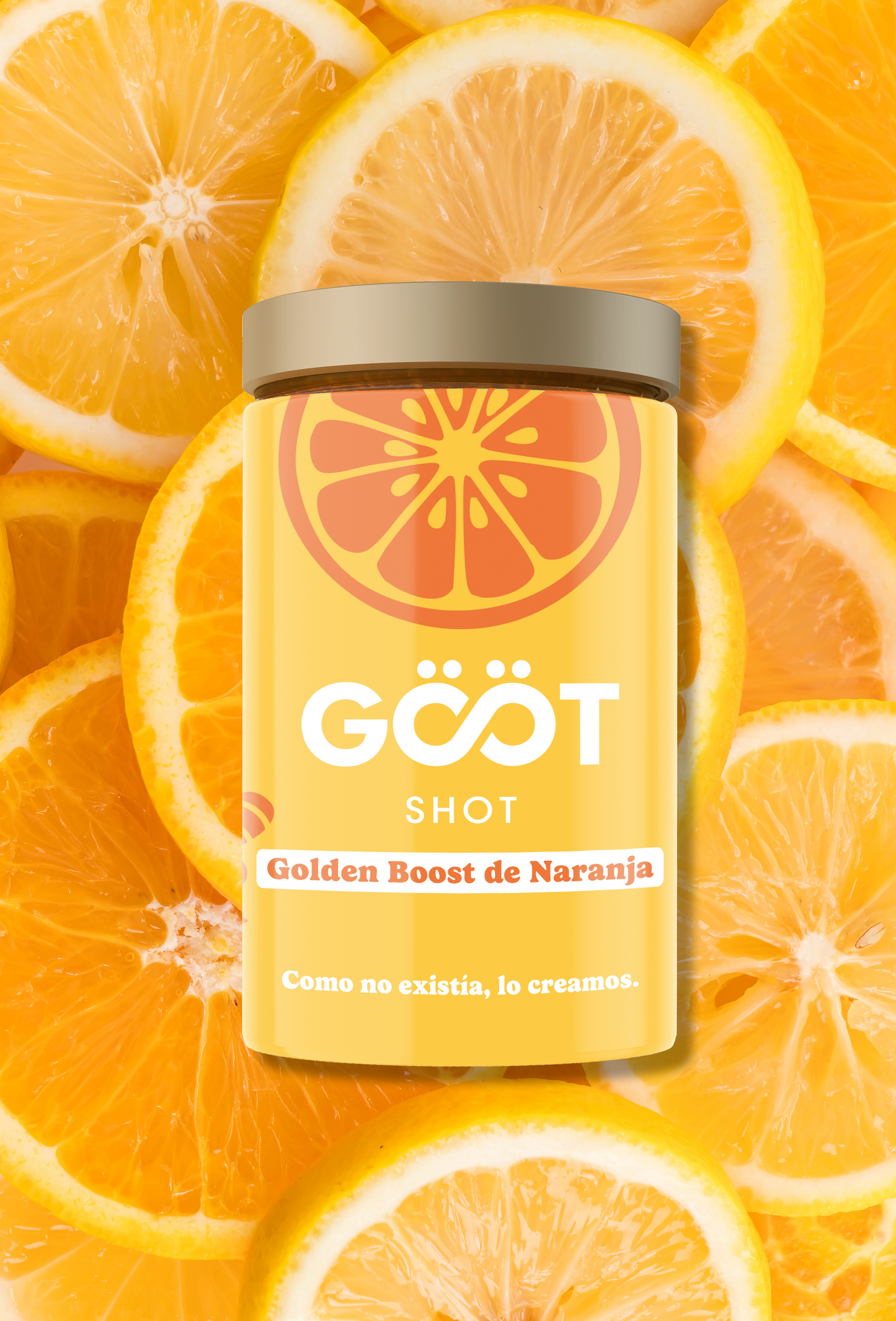 Shot Golden Boost Sabor Naranja